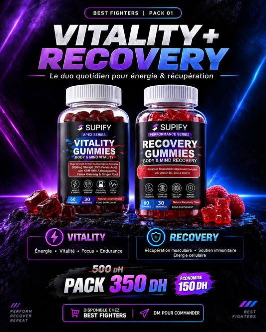 Supify Daily Rhythm Duo – Vitality + Recovery